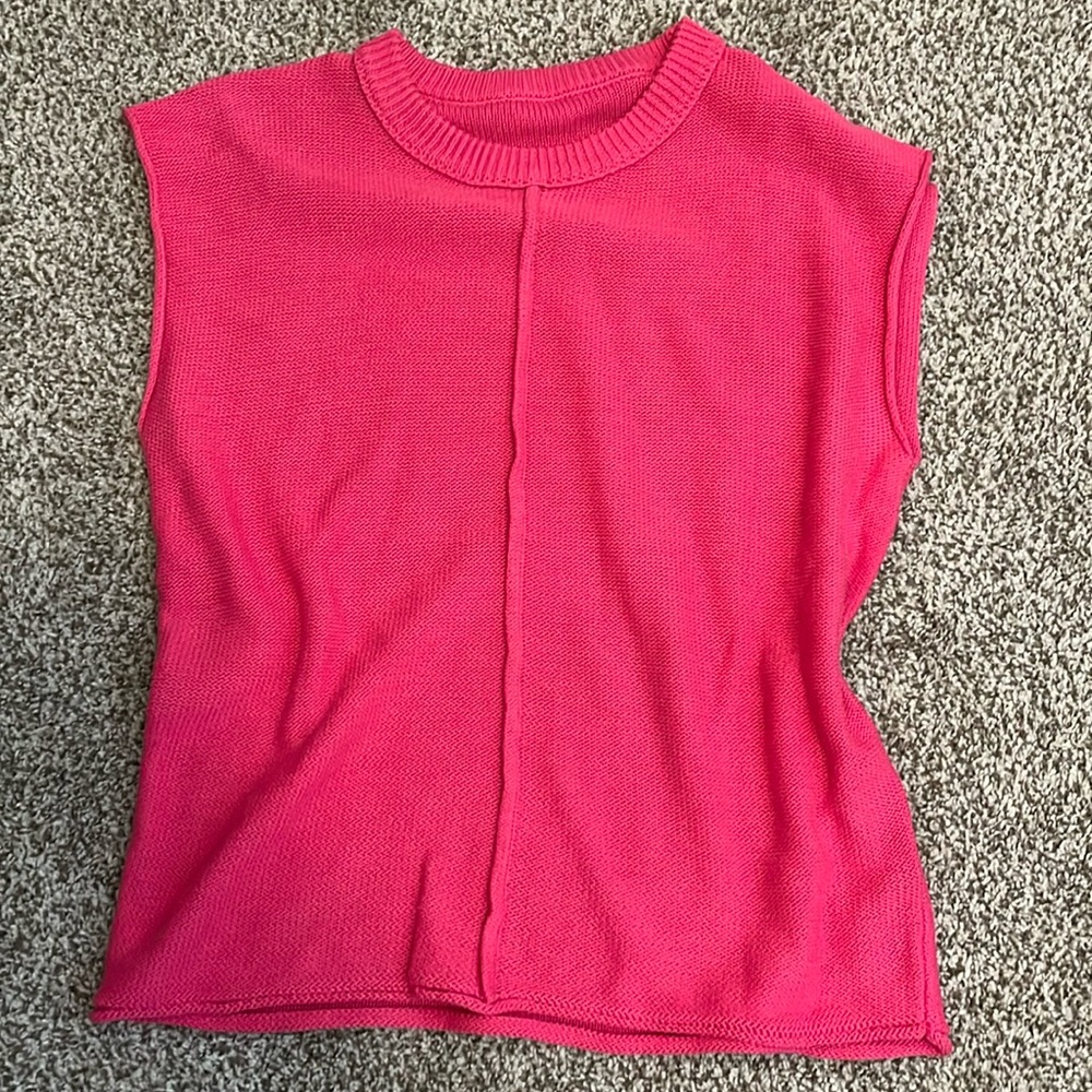 Pink Sweater
